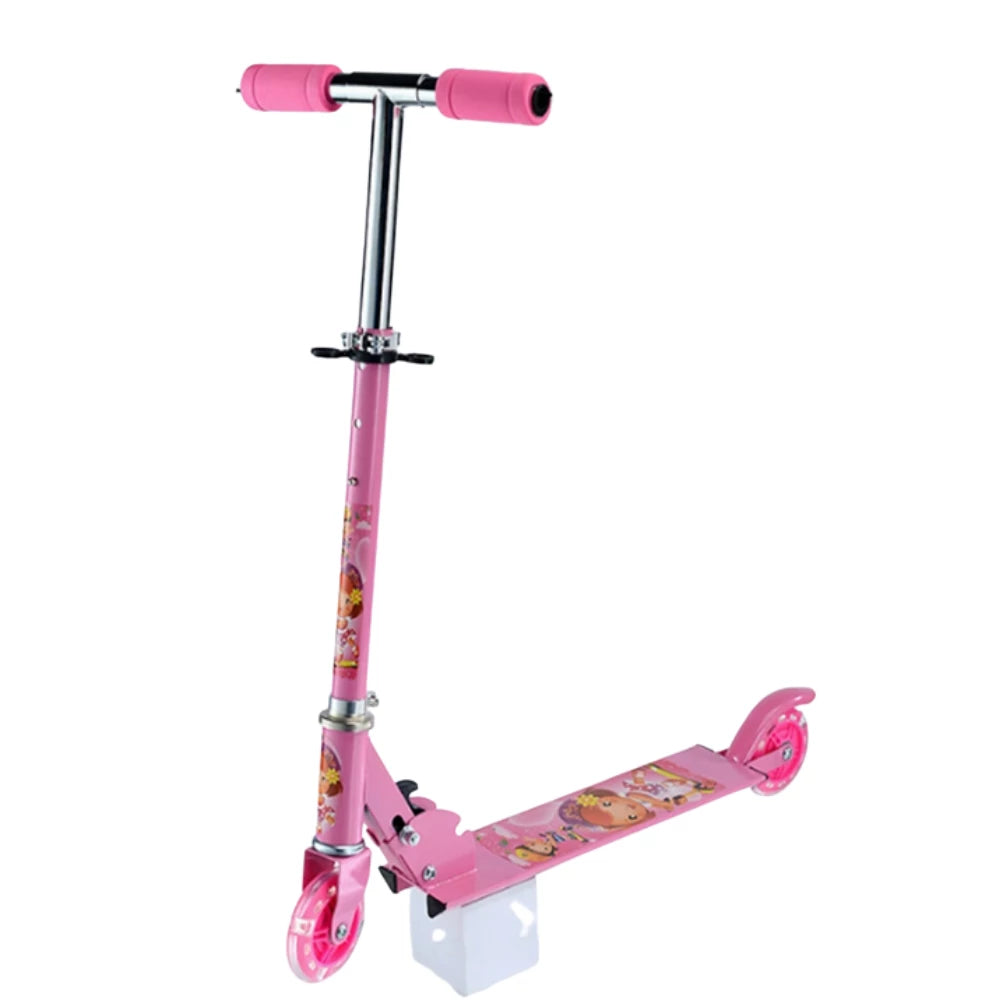 FlickerFold Kids Scooter with LED Wheels