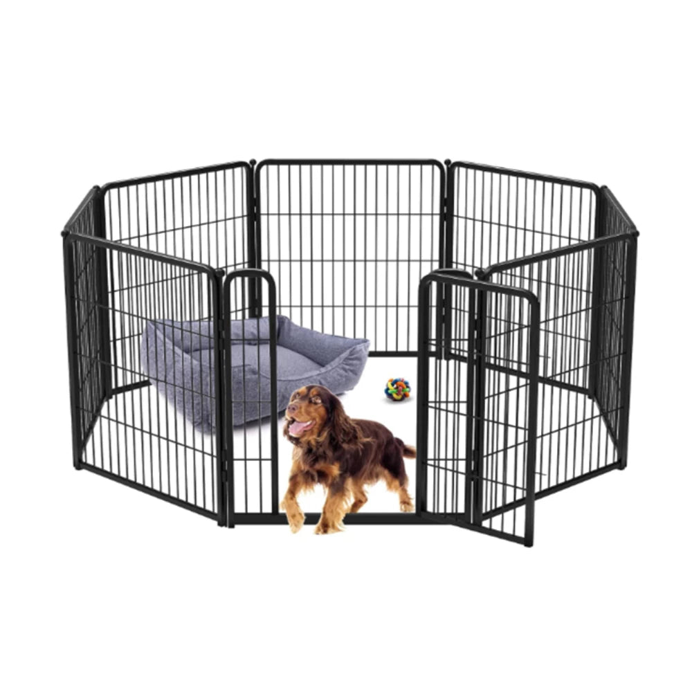 Heavy-Duty Metal Pet Playpen – 8 Panels