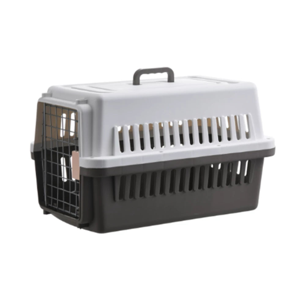 Pet Carrier – White & Grey