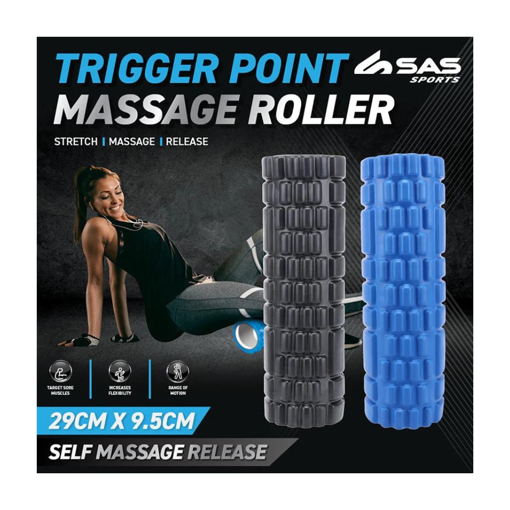 Trigger Point Grid Design Foam Roller 29.5cm x 9.5