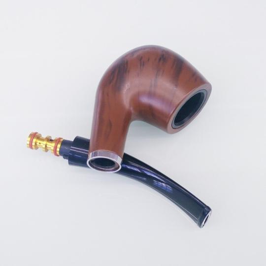 Tobacco Smoking Bakelite Pipe - Handmade High Quality - Glowish