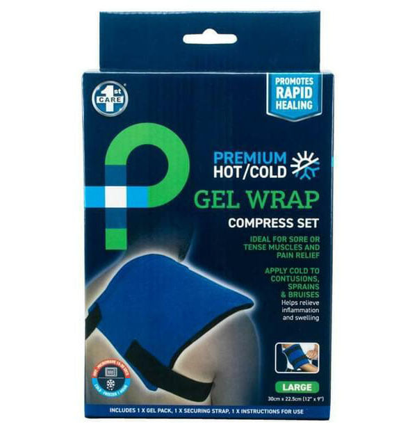 1st Care® Gel Wrap Compress Set Hot/Cold - Large