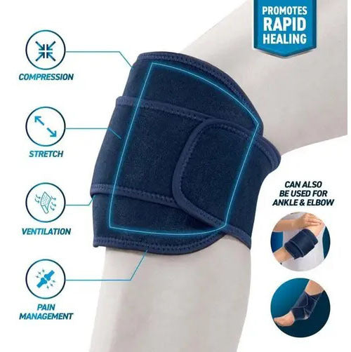 1st Care® Knee Gel Wrap Compress Set Hot/Cold