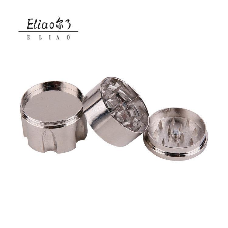 3 Layers Metal Herb Grinder Bullet Zinc Alloy Crusher - Glowish