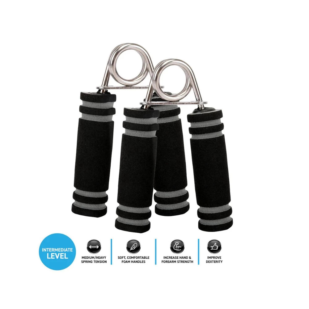 SAS Sports Hand Grips, Heavy Sturdy Springs (12.5 x 8cm) 2pack