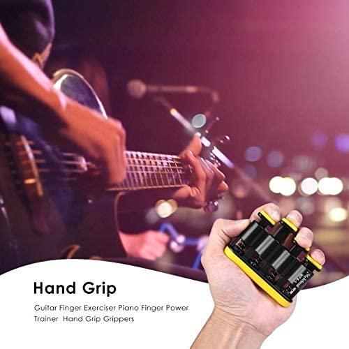 Adjustable Hand Grip Finger Exerciser Tool - Black - Glowish