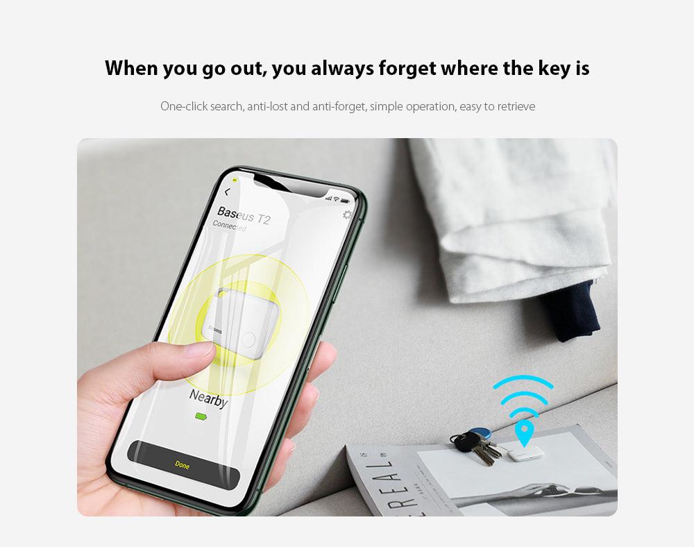 Baseus Wireless Smart Tracker Tag - Glowish