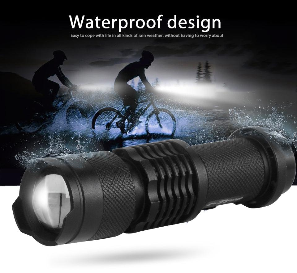 Bicycle Light 7W 2000 Lumens 3 Mode Bike Q5 LED Cycling Front Light Bike - Glowish