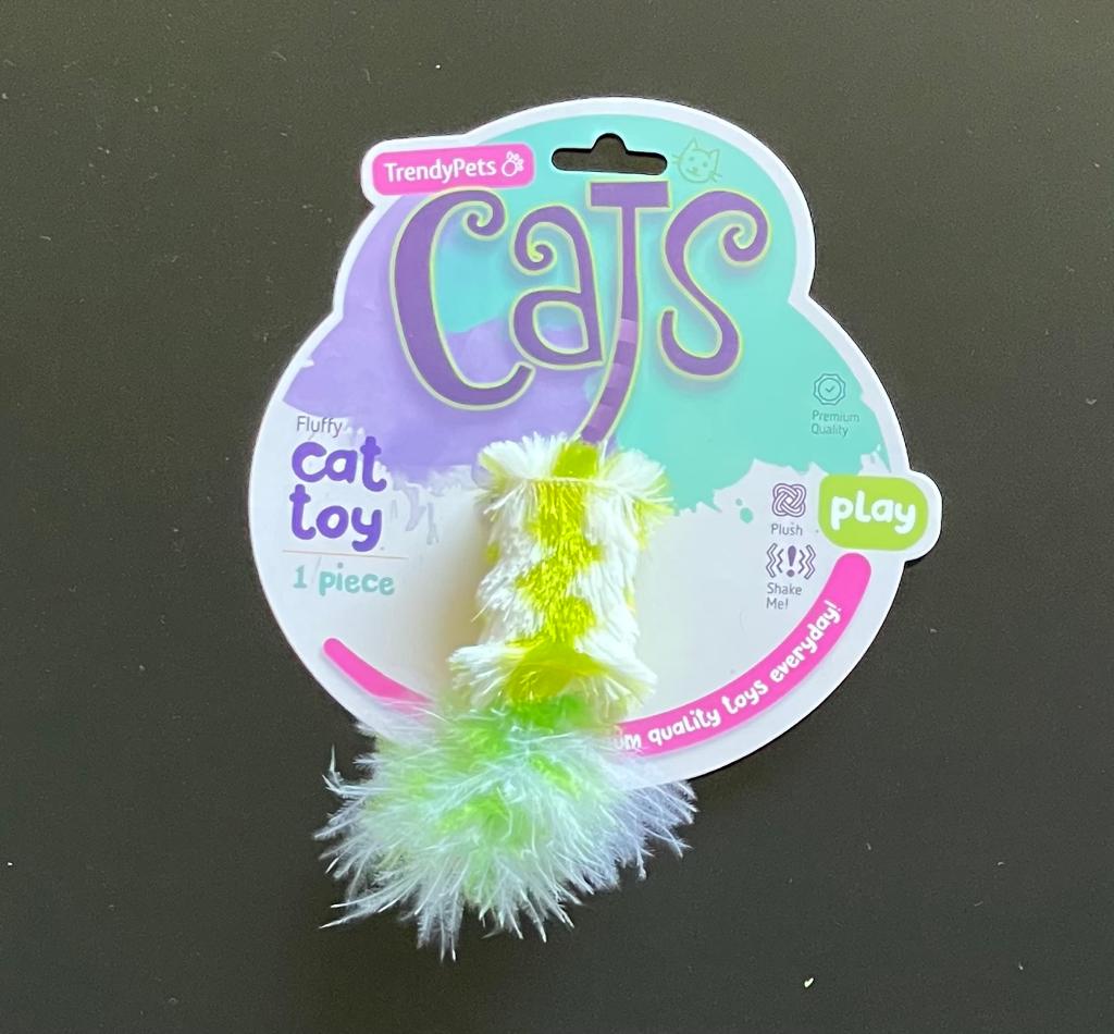 Colorful Fluffy Cat Toy - Glowish