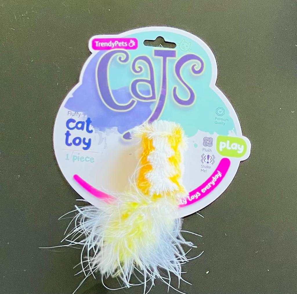 Colorful Fluffy Cat Toy - Glowish