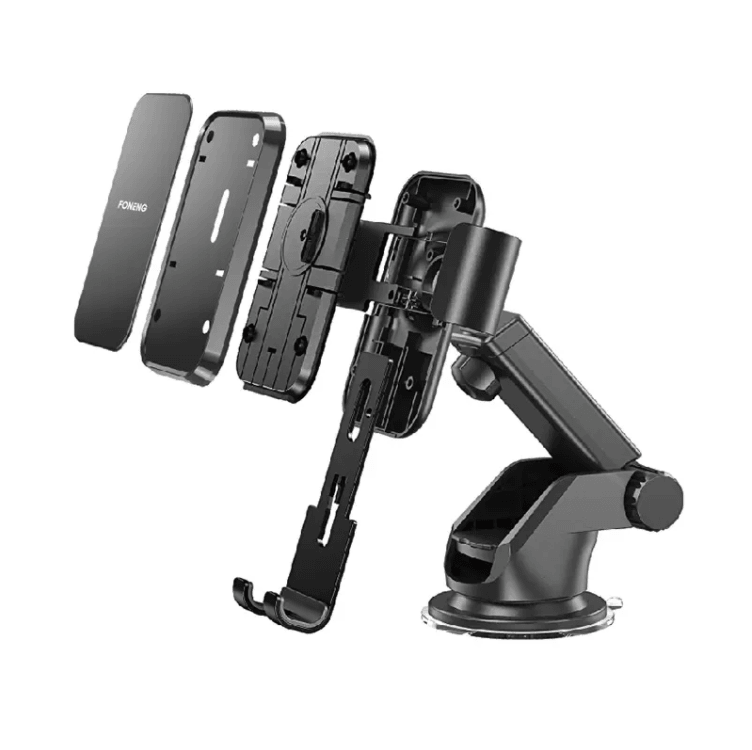 FONENG Suction cup gravity Car mount holder - Black - Glowish