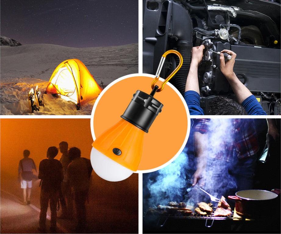 Mini Portable Lantern Tent Light LED Bulb Emergency Lamp Waterproof Hanging Hook - Glowish