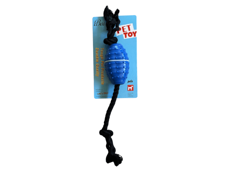 Pet Chew Rope Toy For Dog - Blue - Glowish