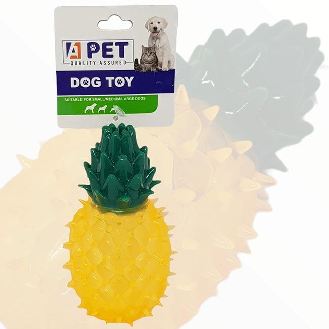 Pet Squeaky Pineapple Toy - Glowish