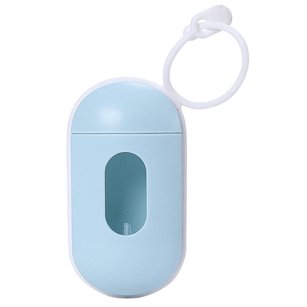 Pet Waste Bag Holder - (Light Blue) - Glowish