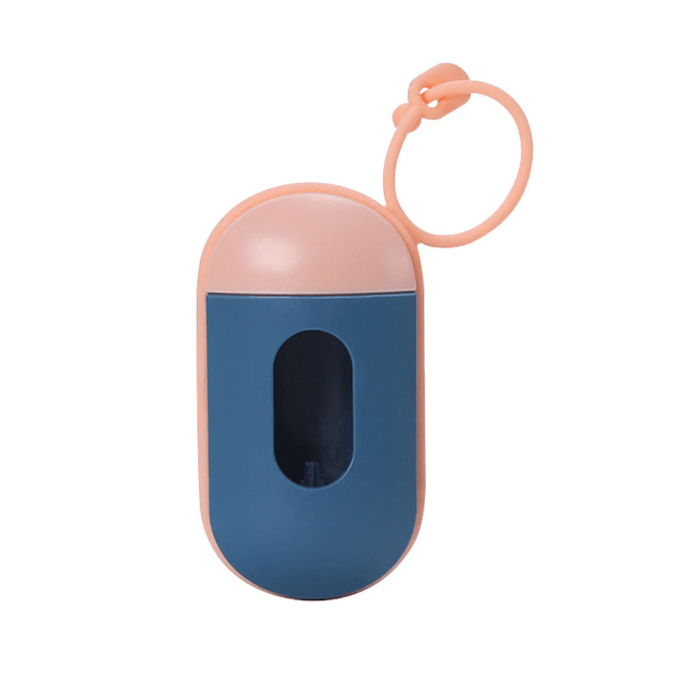 Pet Waste Bag Holder - (Navy Blue) - Glowish