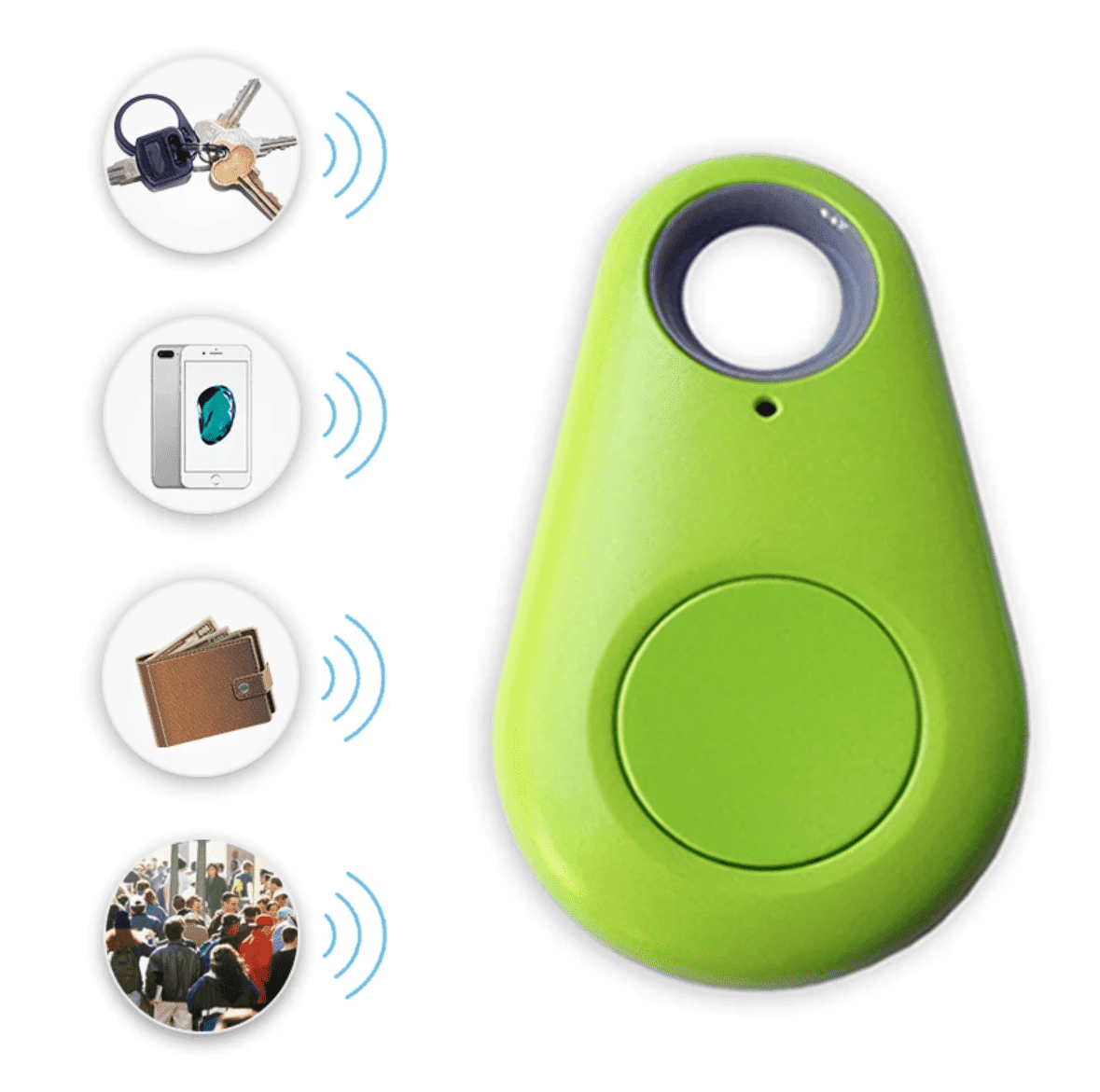 Pets Smart Mini Tracker Anti-Lost Waterproof Bluetooth Tracer.